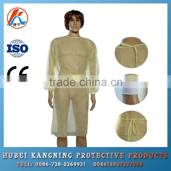Fabric to Surgical Patient Hospital Smock Gown photo-2