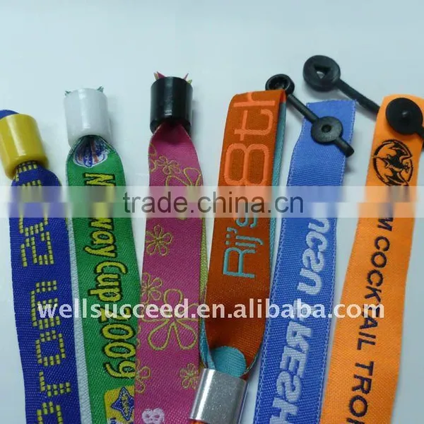 Customized Festival Woven Bracelet for Event