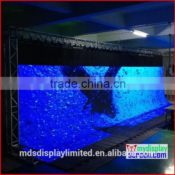 Flexible Led Display, Outdoor/Indoor Soft Curtain,9.375mm Smd, Ultra Slim, High Refresh photo-4