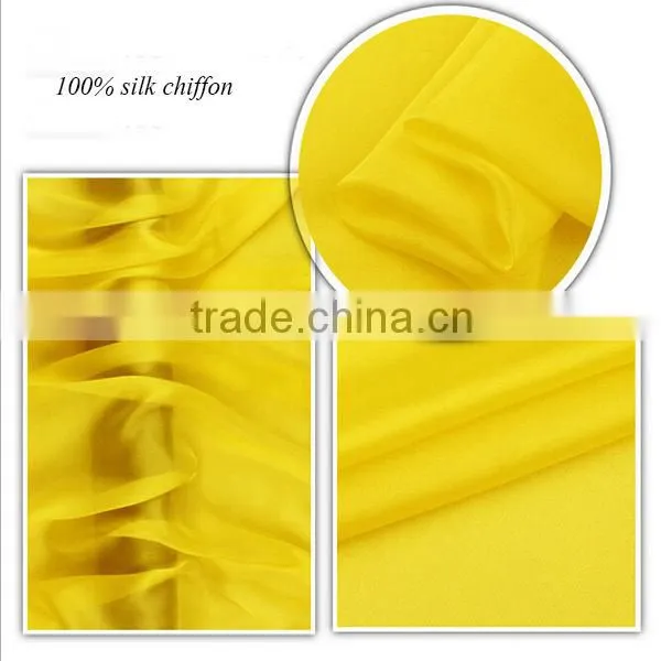 Fashion Import 108cm Cloth Chinese 100% Natural Silk Chiffon Fabric photo-3