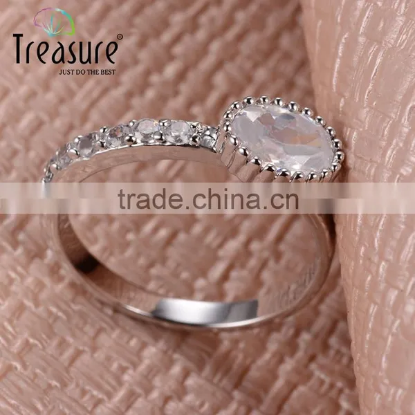 Wedding Jewelry Wholesale Jewelry Fashion 925 Silver Ring Gold Ring Luxury Fashion Jewellry photo-2