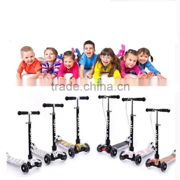Mini Kid Trikke 3 Wheel Kids Driffer Stider Scooter photo-6