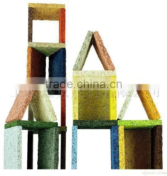 Wood Fiber Cement Board Hanging Acoustic Gypsum Ceiling Sheet