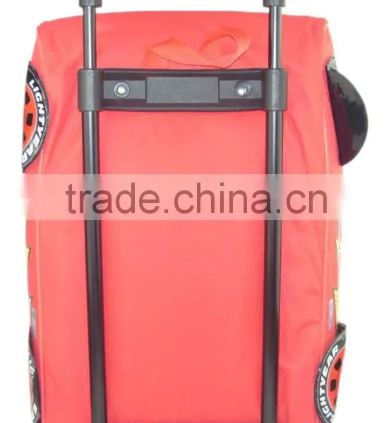 Car Design 3D Shade Kid's Trolley School Bag for Boys photo-3