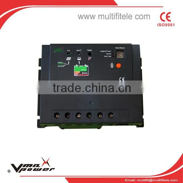 High Quality 10a PWM pv Regulator Solar Panel System Use 12V 10A Solar Charger Controller photo-3