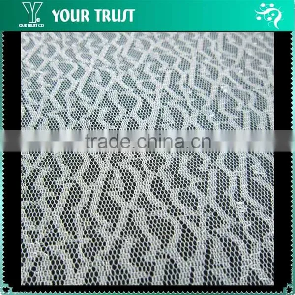 Innovative 58 Inch Wedding Veil/Decoration 15% Silver Metallic 85% Nylon Fabric photo-6