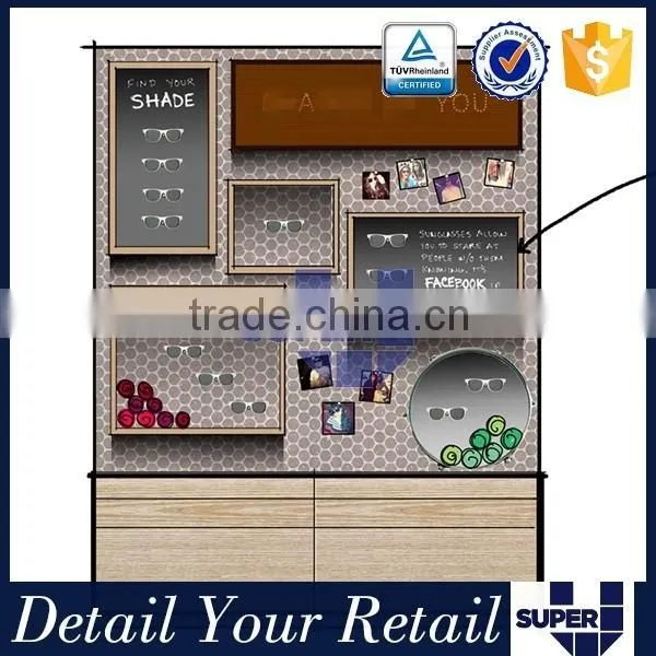 2016 New Design Idea High Quality Sunglass Glass Display Showcase photo-2
