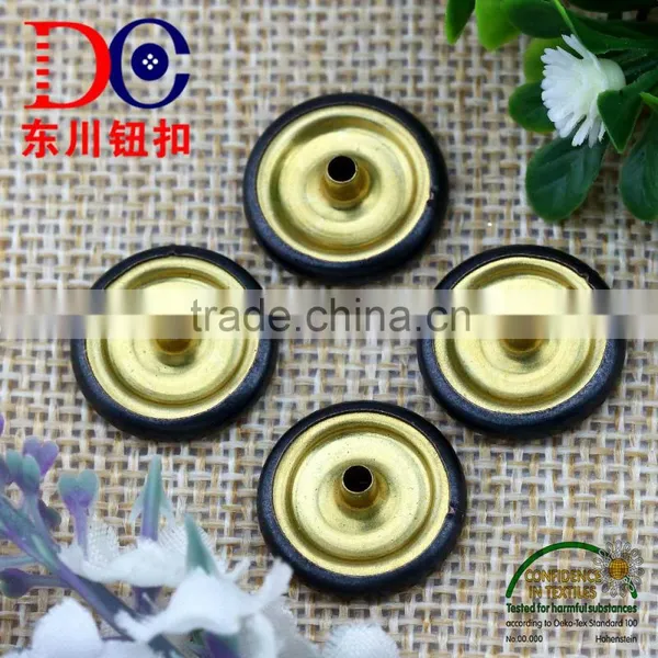 Hot Selling Custom Logo Leather Metal Snaps Button for Jean Pant photo-6