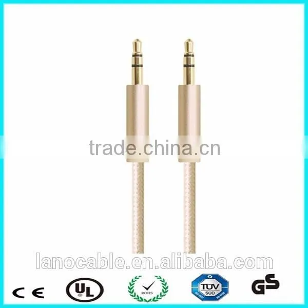 Metal Head Audio Jack Braide 3.5mm Male to Male Audio Cable photo-4