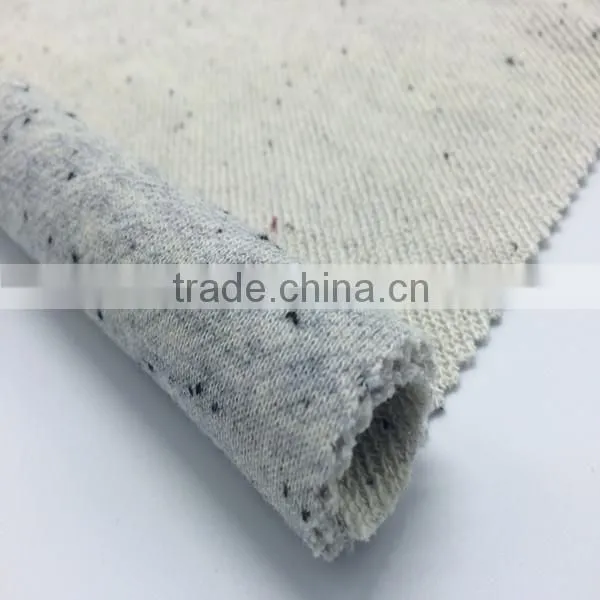 New Style Grey Twill Cotton Knitted Thick Needle Fabric