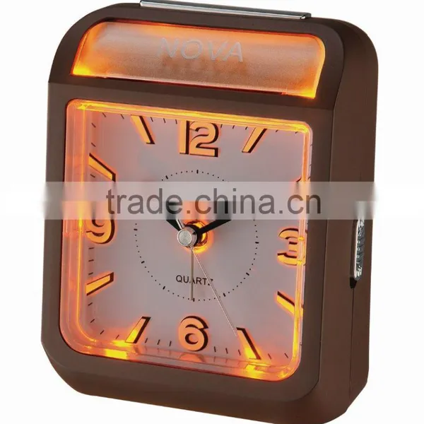 Night Touch Light LED Quartz Alarm Clocks for Eldly photo-4