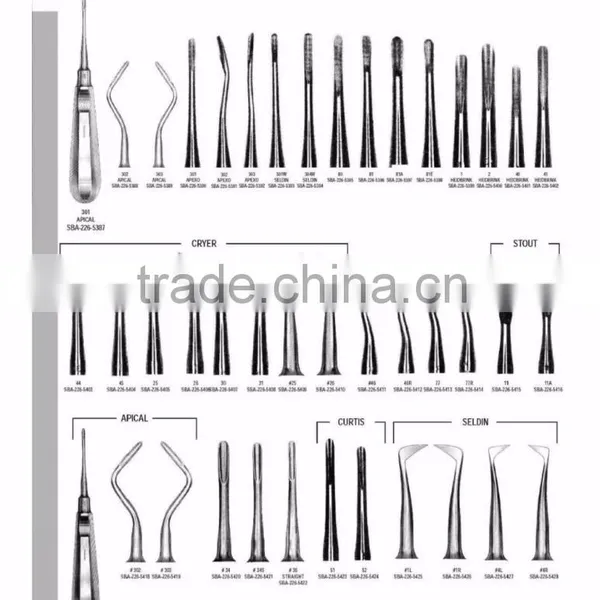 DENTAL ELEVATOR WALTER BARRY GOAT RIGHT FOOT photo-5