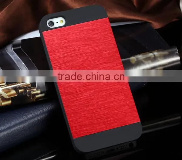 Luxury Gold Metal Brush Cover for IPhone 5 5s Phone Shell APortable Aluminum Hard Back Fashion Case for Iphone5 photo-4