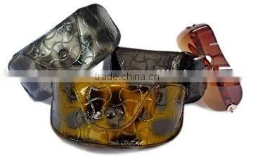 Leather Sunglasses Package,Silk Printing Sunglasses Package