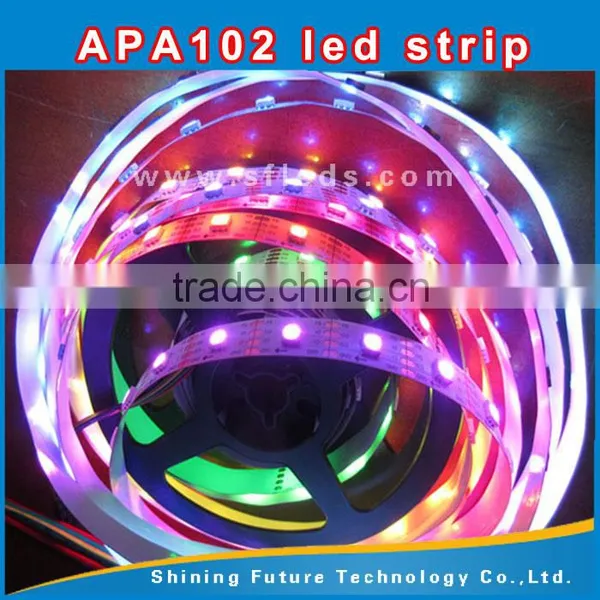 APA102 48 Leds/m 5050 RGB SMD Full Color Addressable IP20/IP65/IP67/IP68 Led Strip Light 5V Replace Ws2801 Ws2812B Strip photo-5