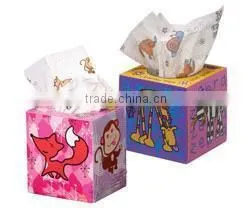 Custom Printed, Colored Facial Tissue Paper photo-2
