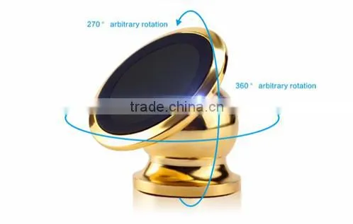 High Quality Best Selling Flexible 360 Degree Rotating Magnetic Mobile Phone Car Mount Holder For Smart Phone Car Holder