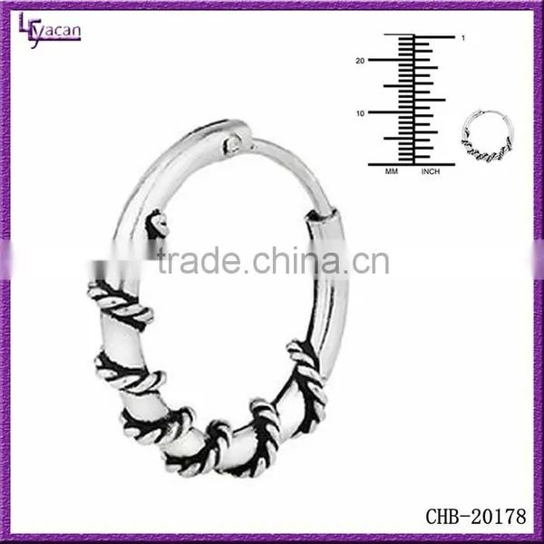 316L Surgical Steel Nose Ring Earrings Daith Helix Cartilage Tragus Piercing Jewelry Wholesale photo-3