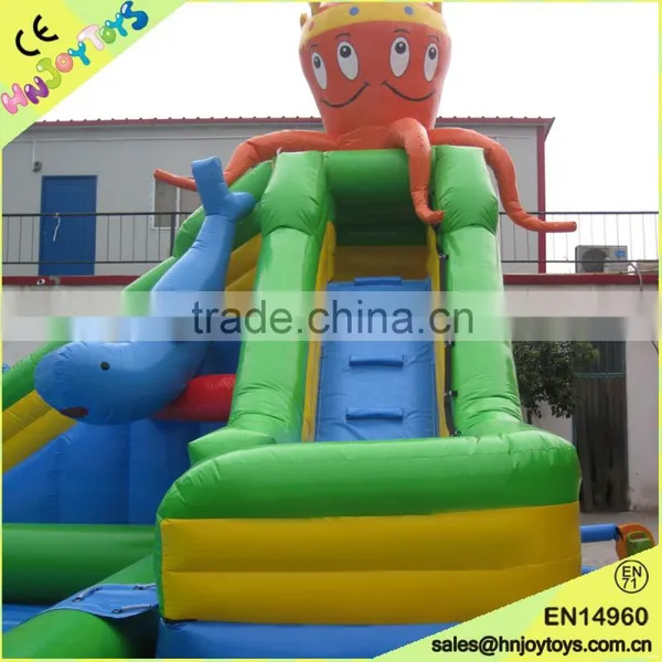 Water Outdoor Trampoline Park Slide Octopus Inflatable Pool photo-6