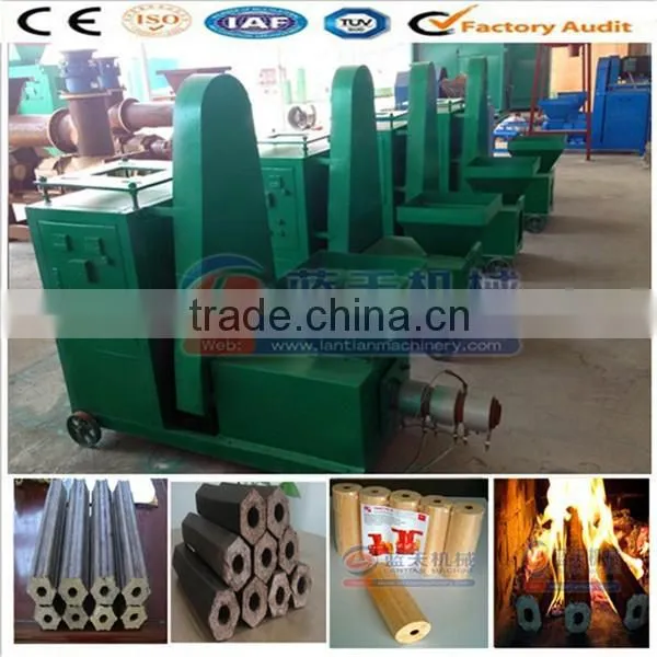 Factory Sale High Production Capacity Wood Sawdust Briquetting Press Straw Log Making Machine photo-2