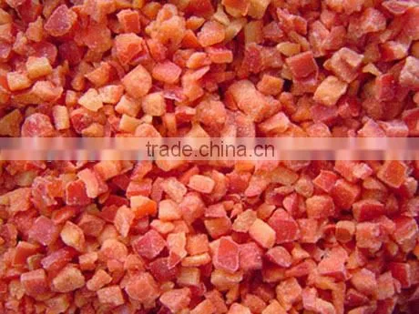 New Crop Fresh Frozen Red Pepper Diced