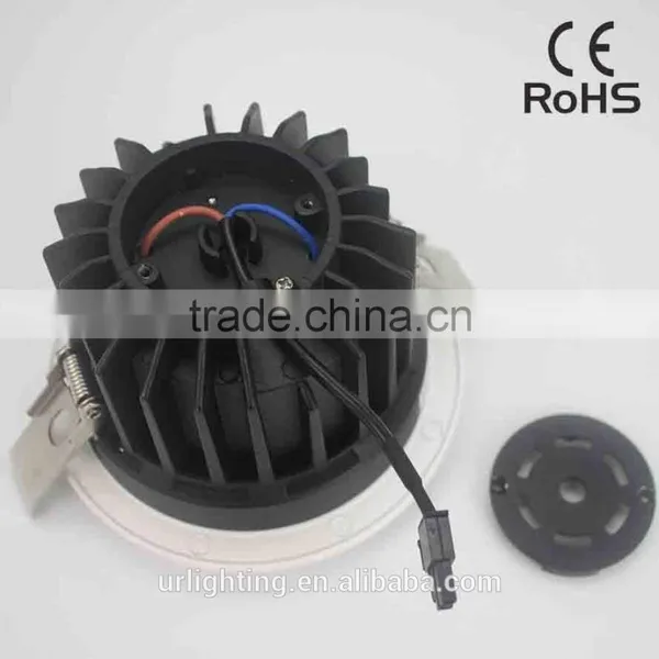 Factory Supplier SAA CE ROSH Aproved Square Downlights With Light Guide 10 Inch Led Downlights photo-2