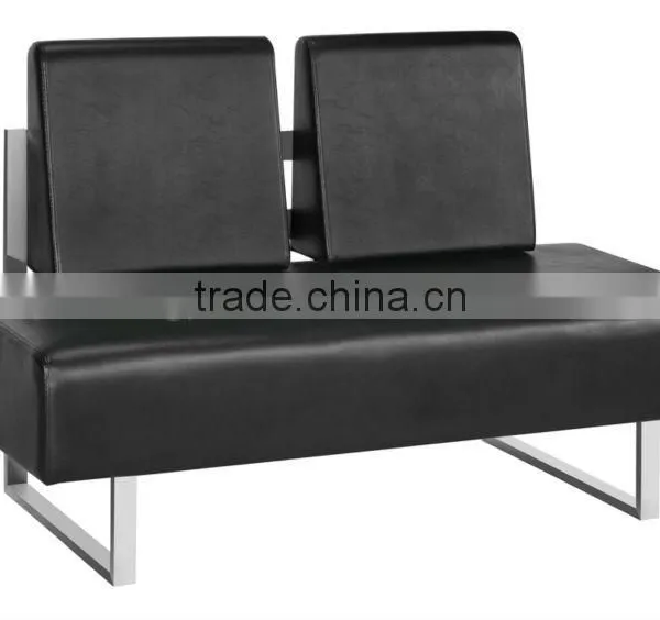 Stainess Steel Salon Waiting Chair