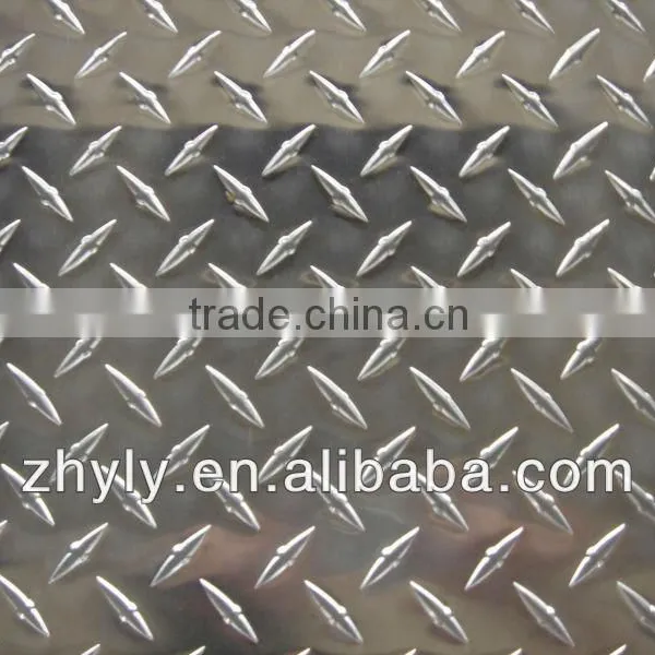 Emboss Aluminum Sheet With Five Bars 1mm 2mm 3mm in Low Price of Aluminum Sheet photo-4