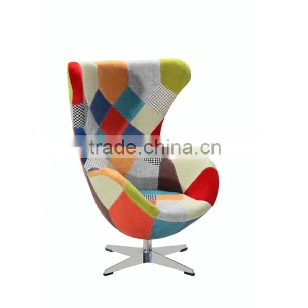 Patchwork Cheap Egg Chair Waiting Room Chairs photo-3