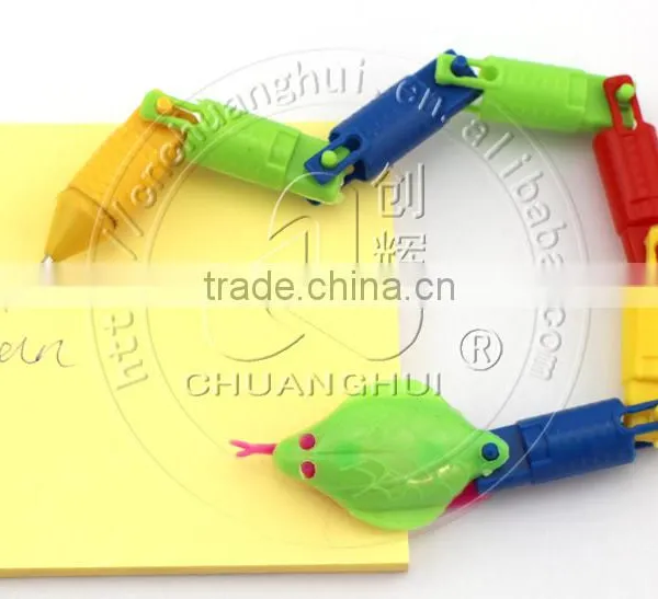 Plastic Snake Toy With Pen Candy Toy photo-3