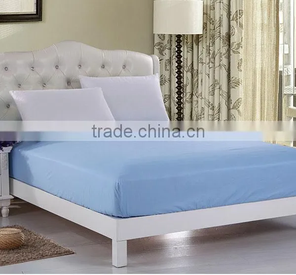Yellow Or Red Colored Polyester Knit Waterproof Mattress Protector photo-2