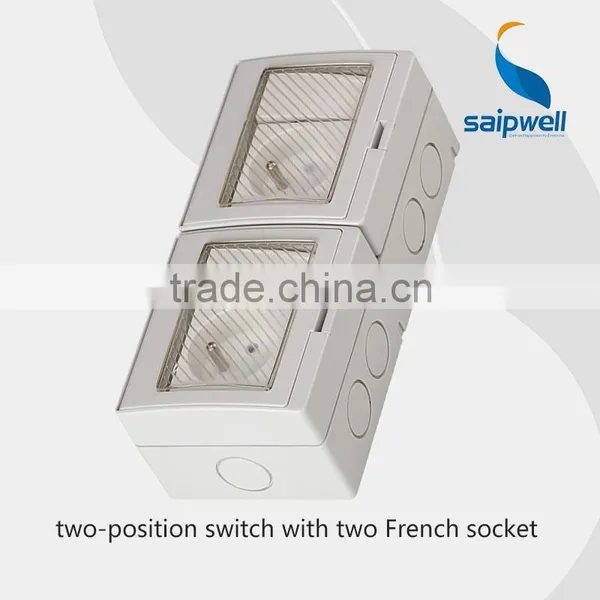 Waterproof Doorbell Switch Waterproof Electrical Outlet Box(SP-2FRS) photo-5