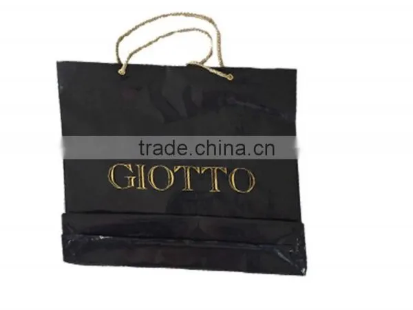 Soft Loop Handle Plasitc Bag With Square Bottom photo-5