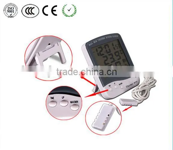 Household Digital Temperature and Humidity Display Tester Monitor photo-5