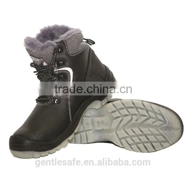 GT 0073 Winter Fur Lining Rigger Boots Safety Boots