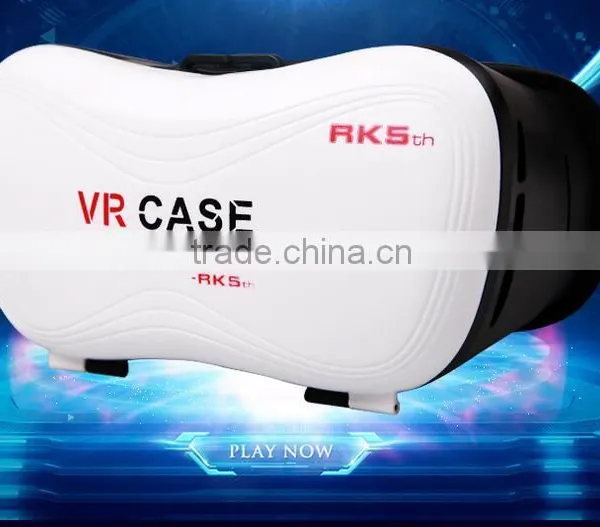 Most Popular vr Box 2.0 Version vr Headset 3d vr Glasses vr Case for Smart Phones photo-2