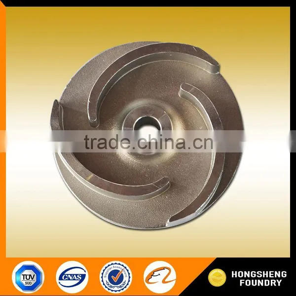 Custom Investment Cast Steel Valve Body Pump Impeller photo-4