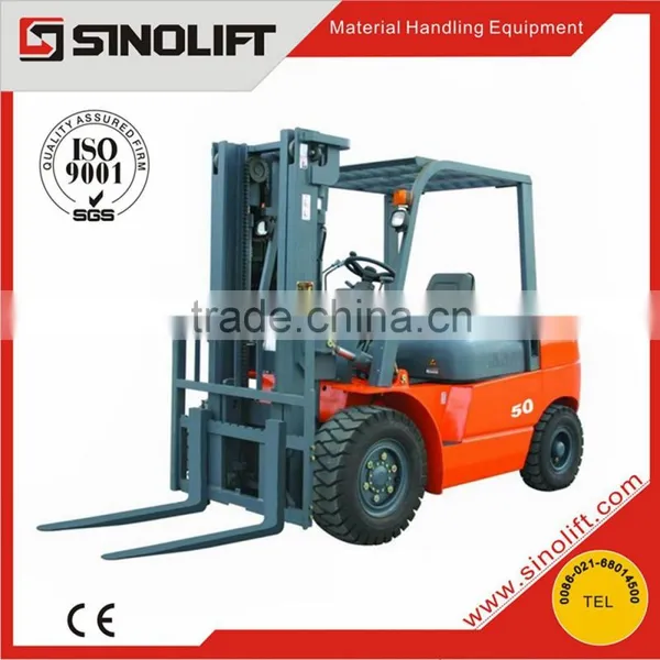 Sinolift 2015 New CPCD4-5T Heavy Duty Hydraulic Diesel Forklift photo-4