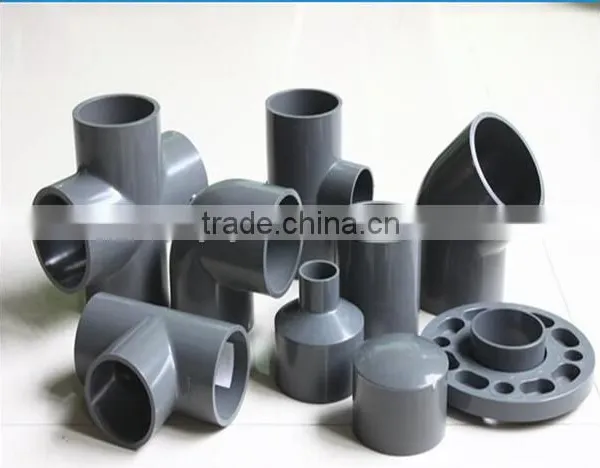 Gray Color UPVC Pipe Fitting Water Supply Fitting Connection Fitting photo-3