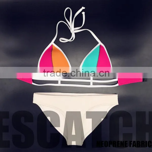 Latest Design Sexy Mature Bikini in Neoprene Fabric