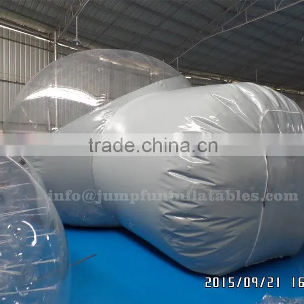 6mL Inflatable Half Transparent Tent,Inflatable Trade Show Bubble Tent Sale photo-2