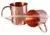 Moscow Mule Copper Mugs Riveted Handle photo-3