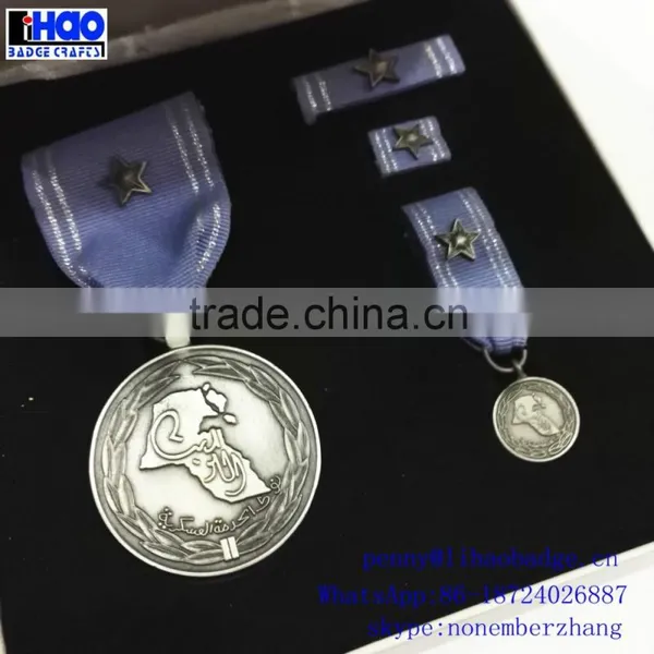 Factory High Quality Zinc Alloy Metal Military Medal With Box photo-5
