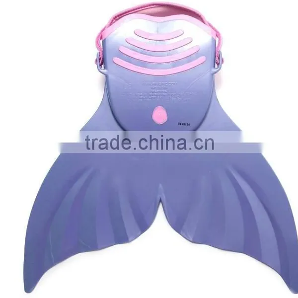 Diving Fins for Kids Adjustable Diving Fins Fashion Style Swimming Fins Mermaid Swimming Tail for Sale With Monofin photo-2