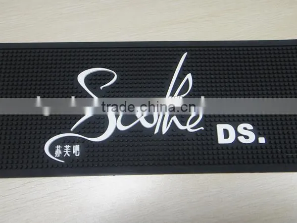 New Design Custom Logo Bar Mat,soft Pvc Bar Mat, Rubber Bar Mat photo-2