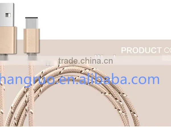 Cheap Cable Type-c to USB Cable Charging Data Cable With Colorful Nylon Braid photo-4