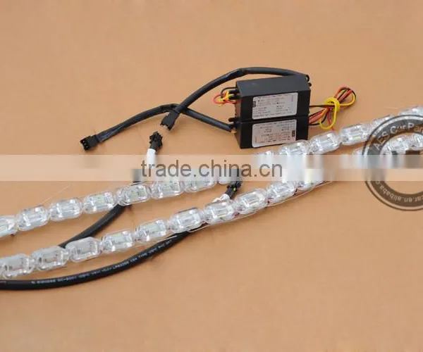 AES Newset Top Sale LED DRL A2 A3 Crystal Flexible LED Strip Light, LED DRL photo-2