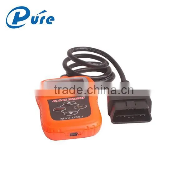 100% Original Memoscan Mini U581 CAN OBDII/EOBDII Reader With Updating Online for Multi-language photo-4