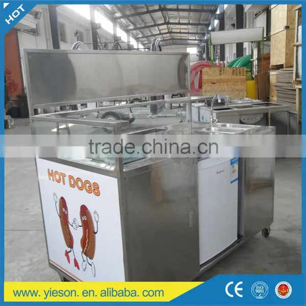 Hot Dogs Cars Mobile Hotdog Cart Hot Dog Vending Carts for Sale photo-6
