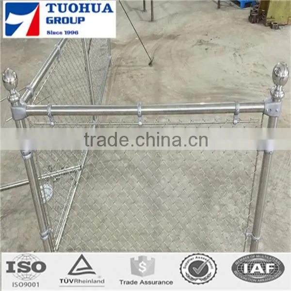 High Quality Hot Dipped Galvanized Chain Link Fence Panels photo-6